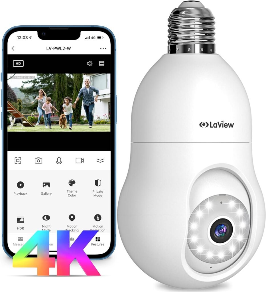 Best light bulb security camera